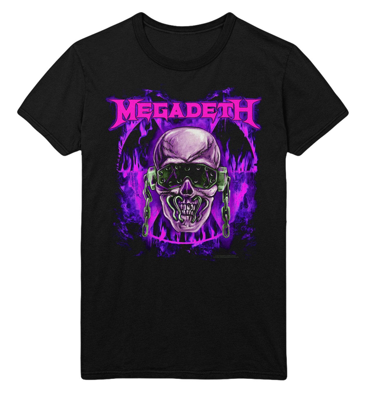 Megadeth Megadeth - Purple Nuclear T-Shirt