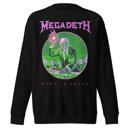 Megadeth Megadeth - Purple Rust Jumbo Print Sweatshirt