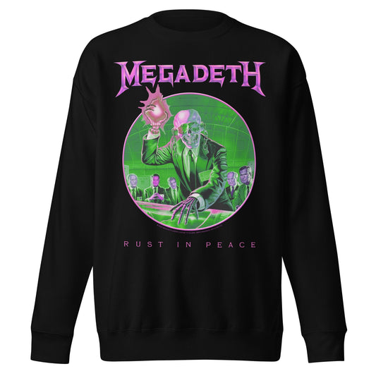 Megadeth Megadeth - Purple Rust Jumbo Print Sweatshirt