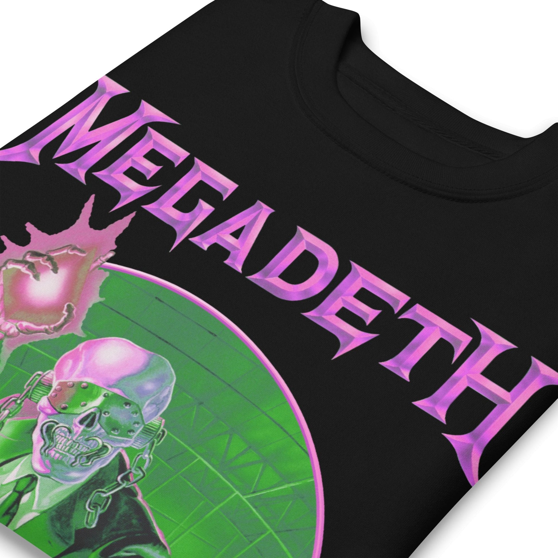 Megadeth Megadeth - Purple Rust Jumbo Print Sweatshirt
