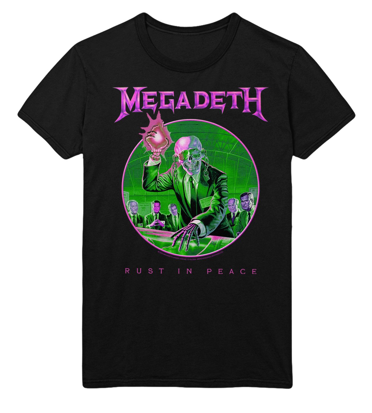 Megadeth Megadeth - Purple Rust T-Shirt