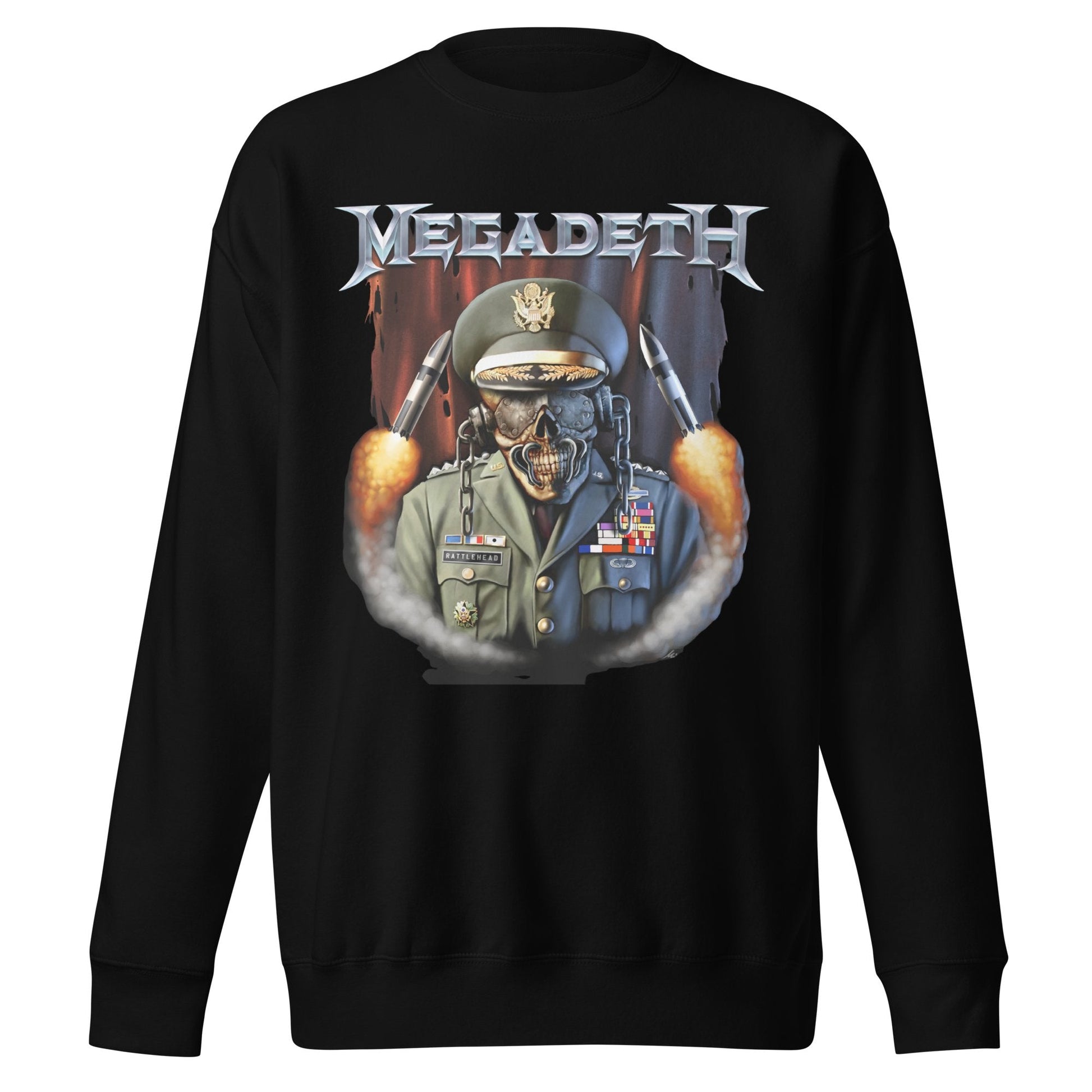 Megadeth Megadeth - Rattlehead Vic Jumbo Print Sweatshirt