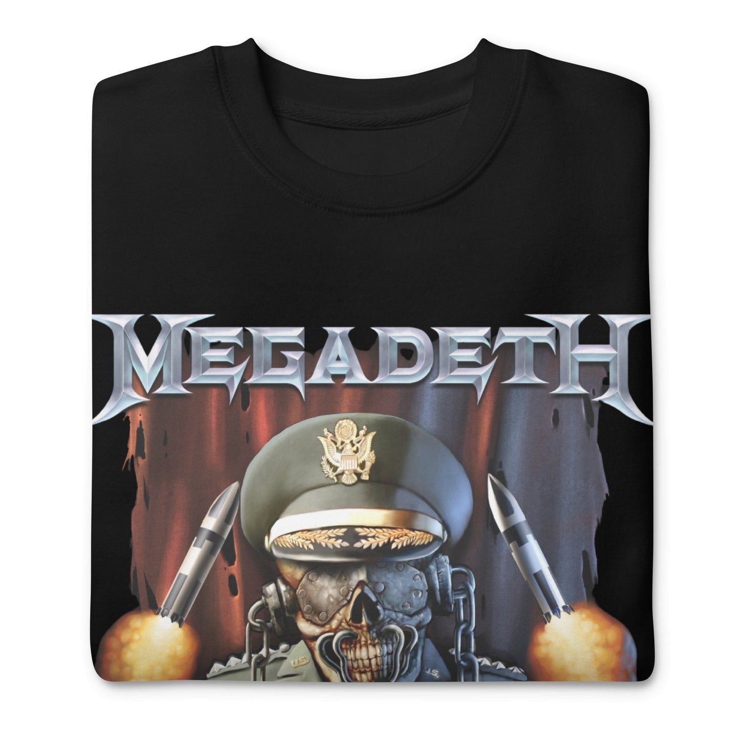 Megadeth Megadeth - Rattlehead Vic Jumbo Print Sweatshirt