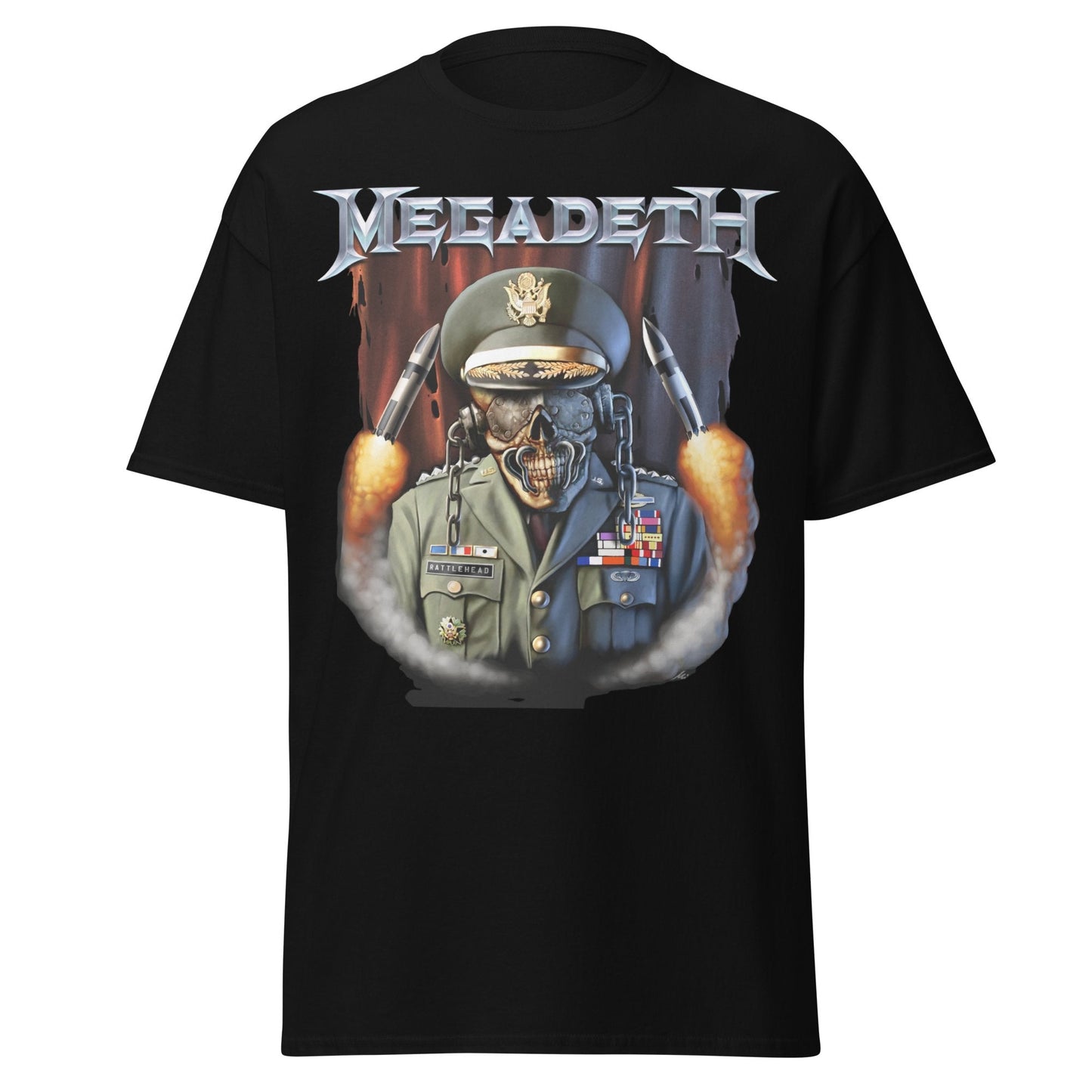 Megadeth Megadeth - Rattlehead Vic Jumbo Print T-Shirt