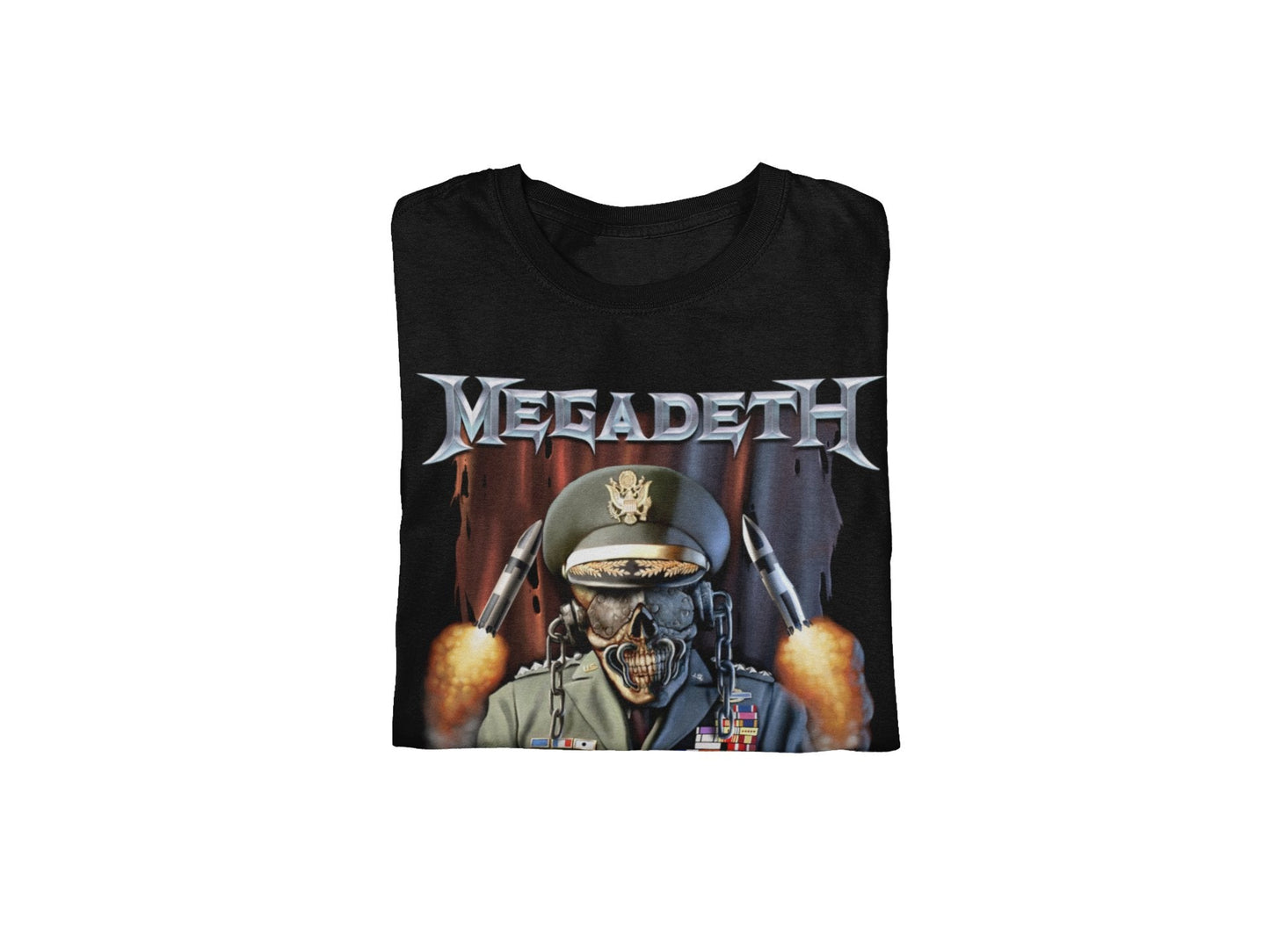 Megadeth Megadeth - Rattlehead Vic Jumbo Print T-Shirt