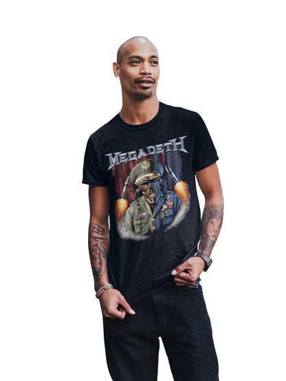 Megadeth Megadeth - Rattlehead Vic Jumbo Print T-Shirt