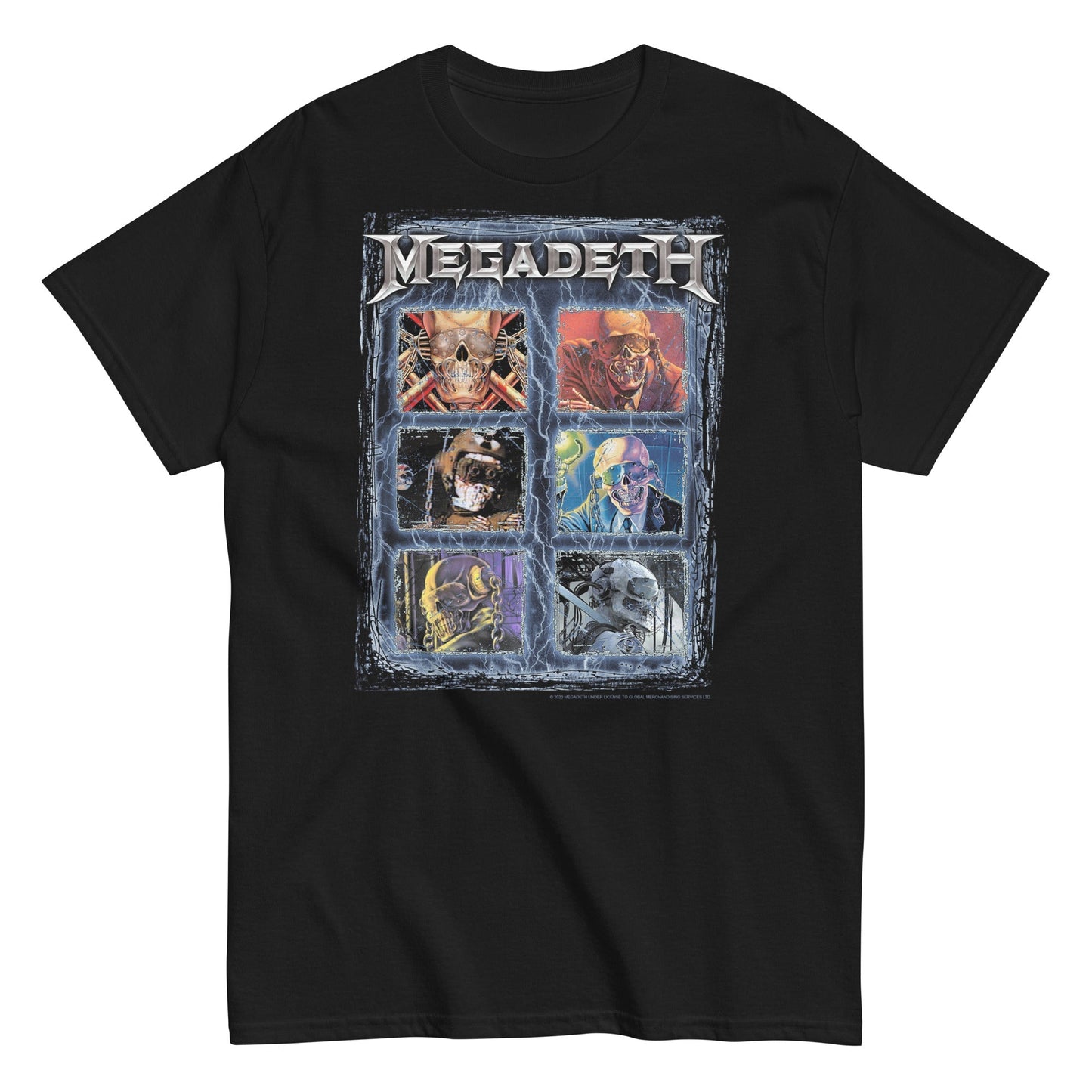 Megadeth Megadeth - Six Vics T-Shirt