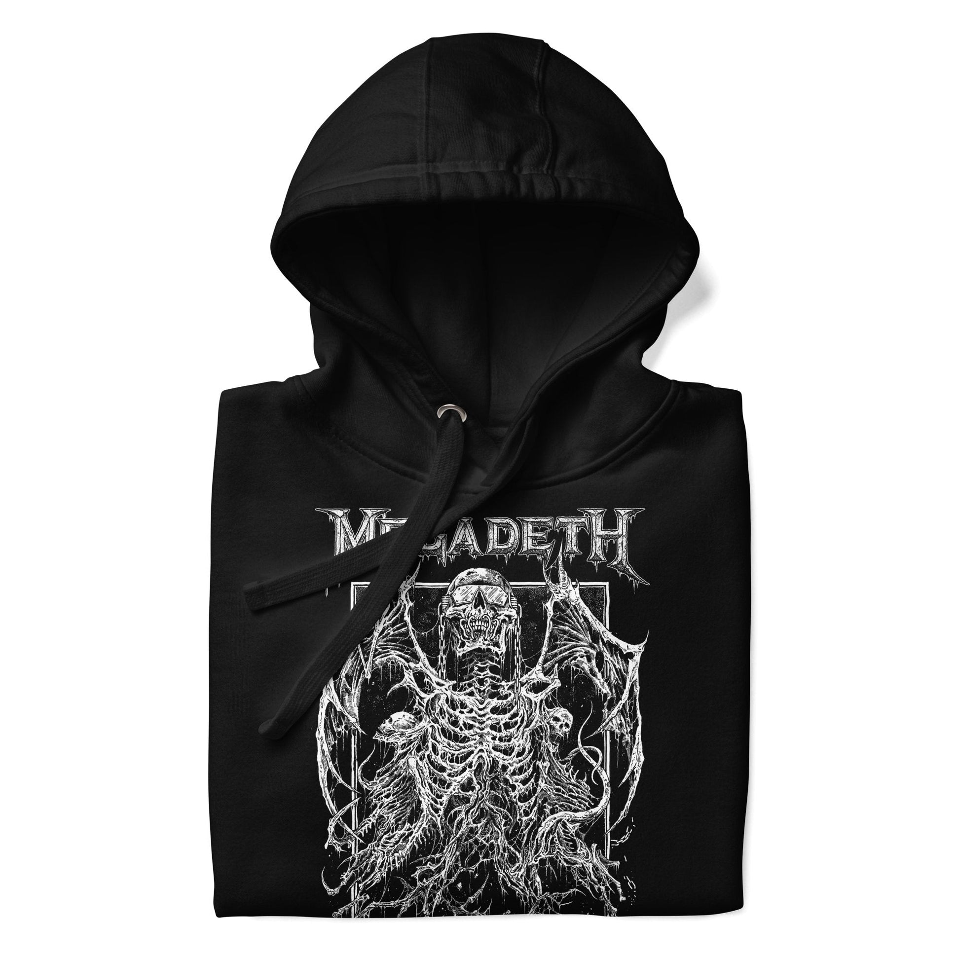 Megadeth Megadeth - Skeleton Wings Classic Hoodie