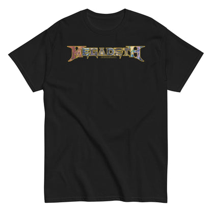 Megadeth Megadeth - Vic Lettered Logo T-Shirt