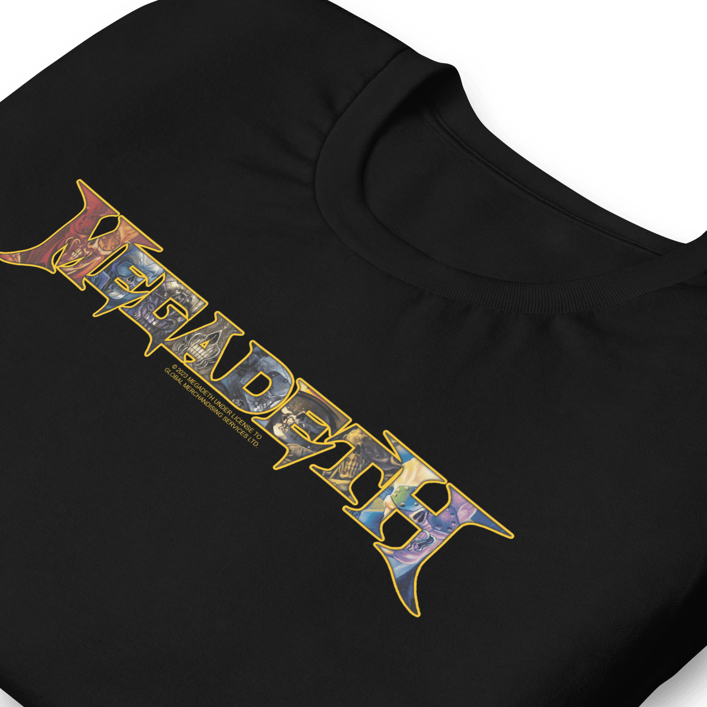 Megadeth Megadeth - Vic Lettered Logo T-Shirt