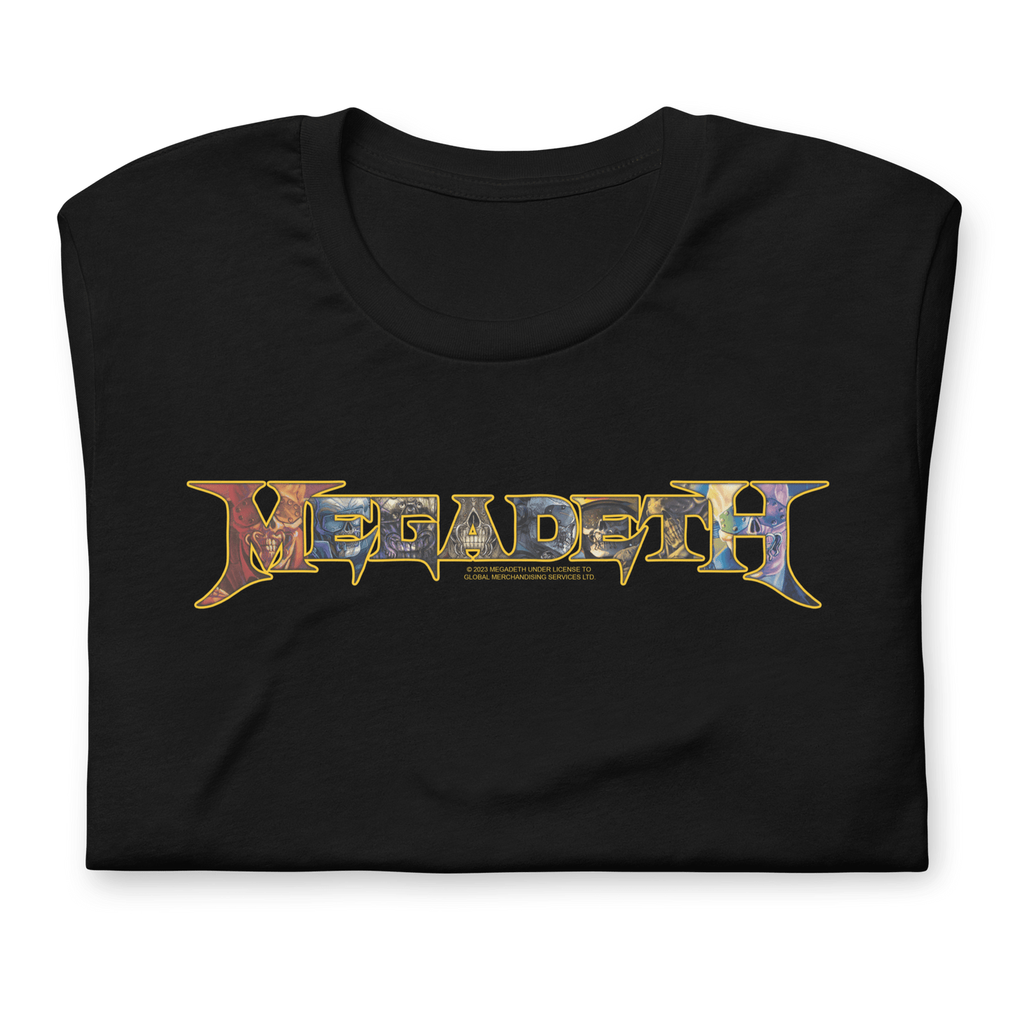 Megadeth Megadeth - Vic Lettered Logo T-Shirt