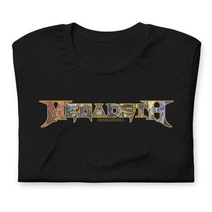 Megadeth Megadeth - Vic Lettered Logo T-Shirt