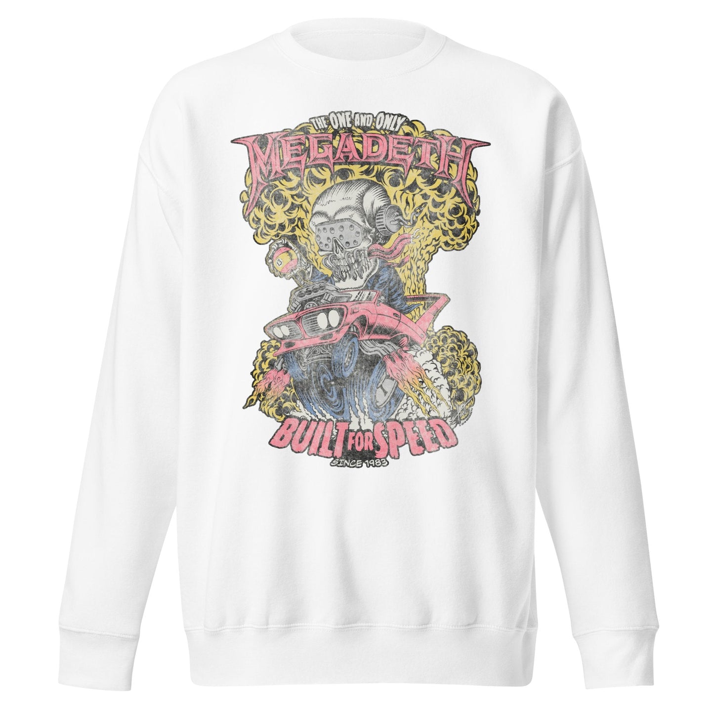 Megadeth Megadeth - Vintage Built for Speed Jumbo Print Sweatshirt