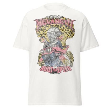 Megadeth Megadeth - Vintage Built for Speed Jumbo Print T-Shirt
