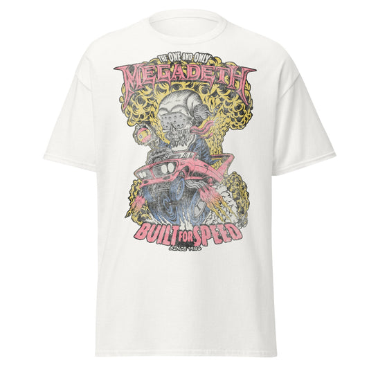 Megadeth Megadeth - Vintage Built for Speed Jumbo Print T-Shirt