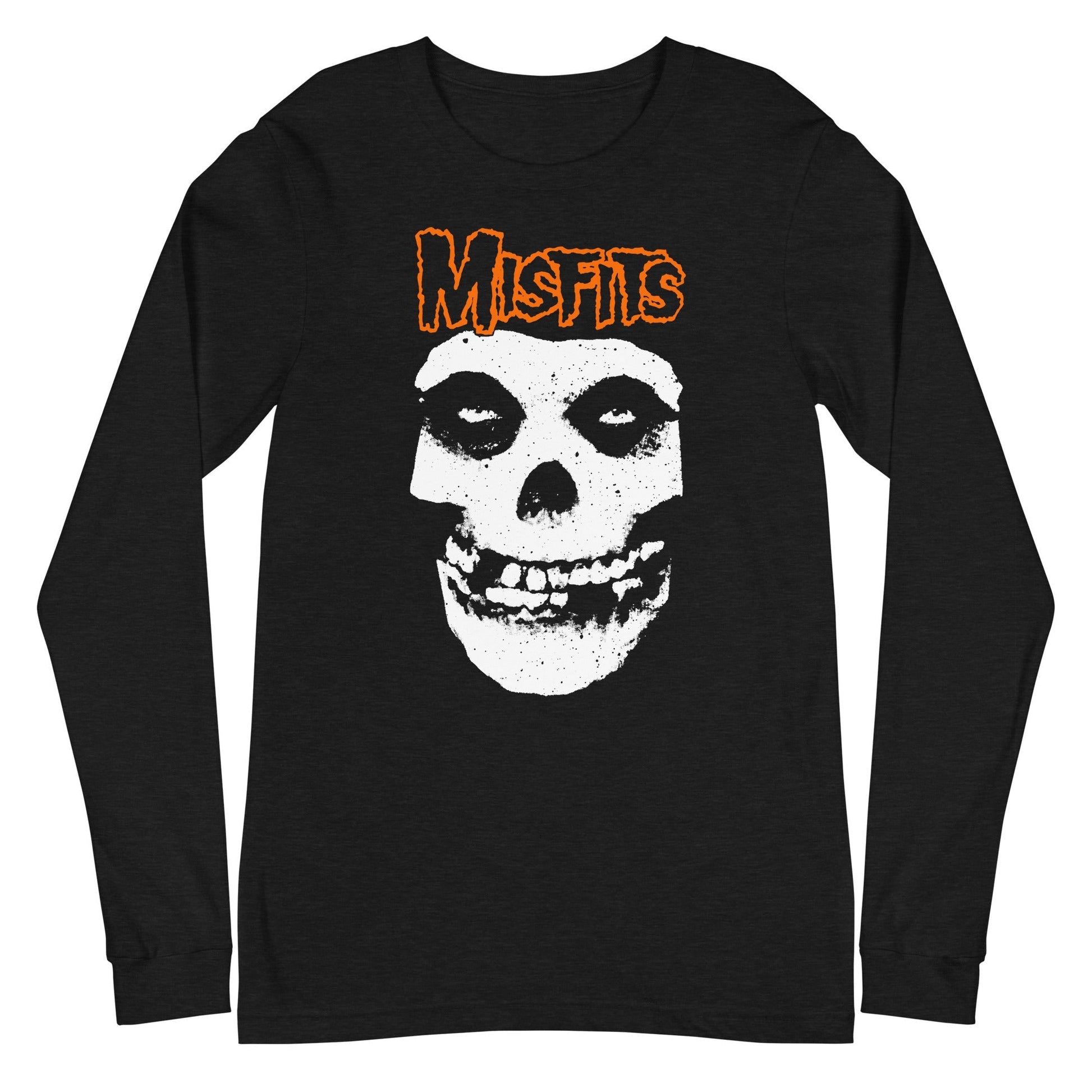 Misfits Misfits - Orange Skull Long Sleeve T-Shirt