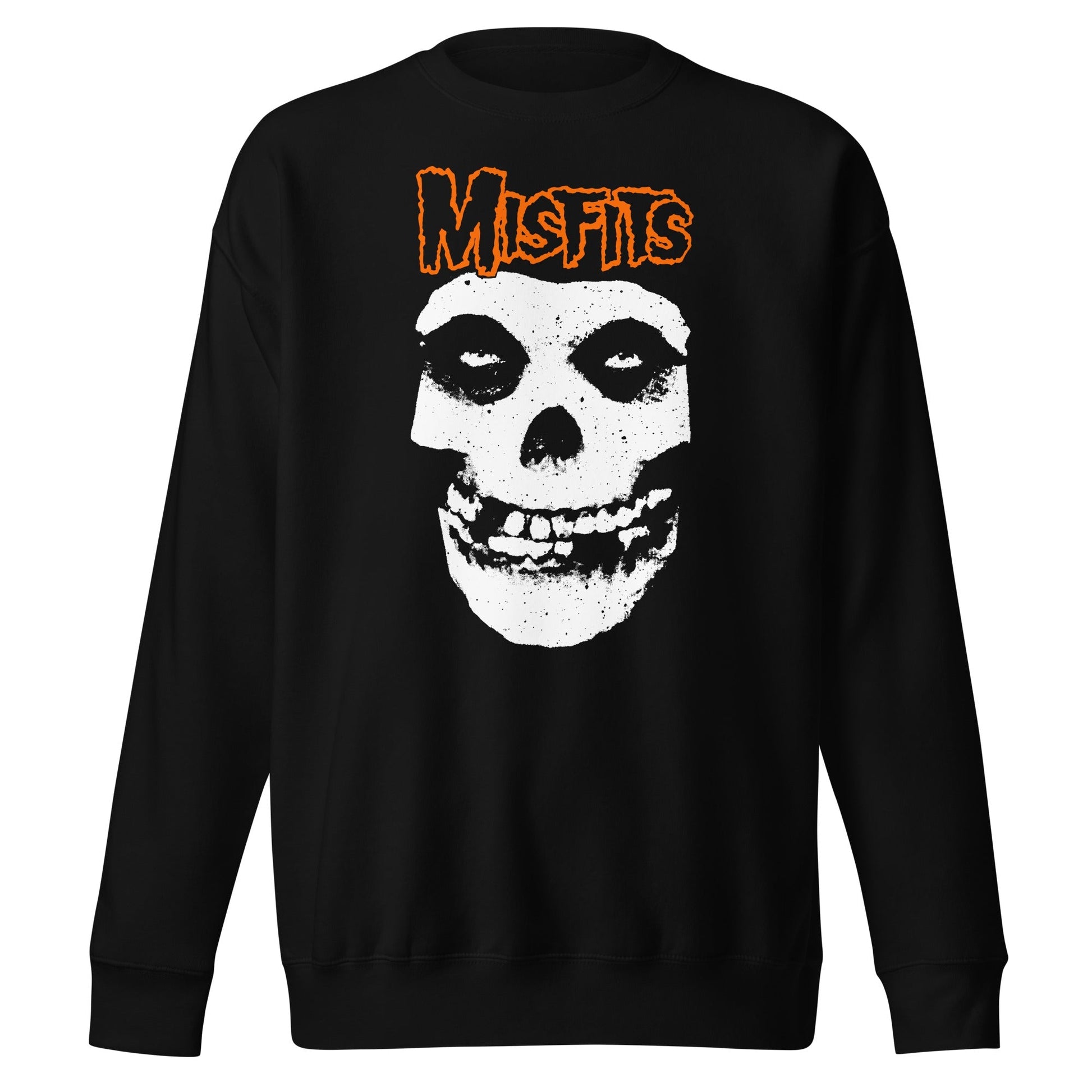Misfits Misfits - Orange Skull Sweatshirt