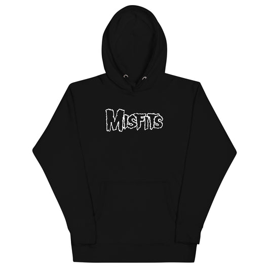 Misfits Misfits - White Drip Logo Hoodie