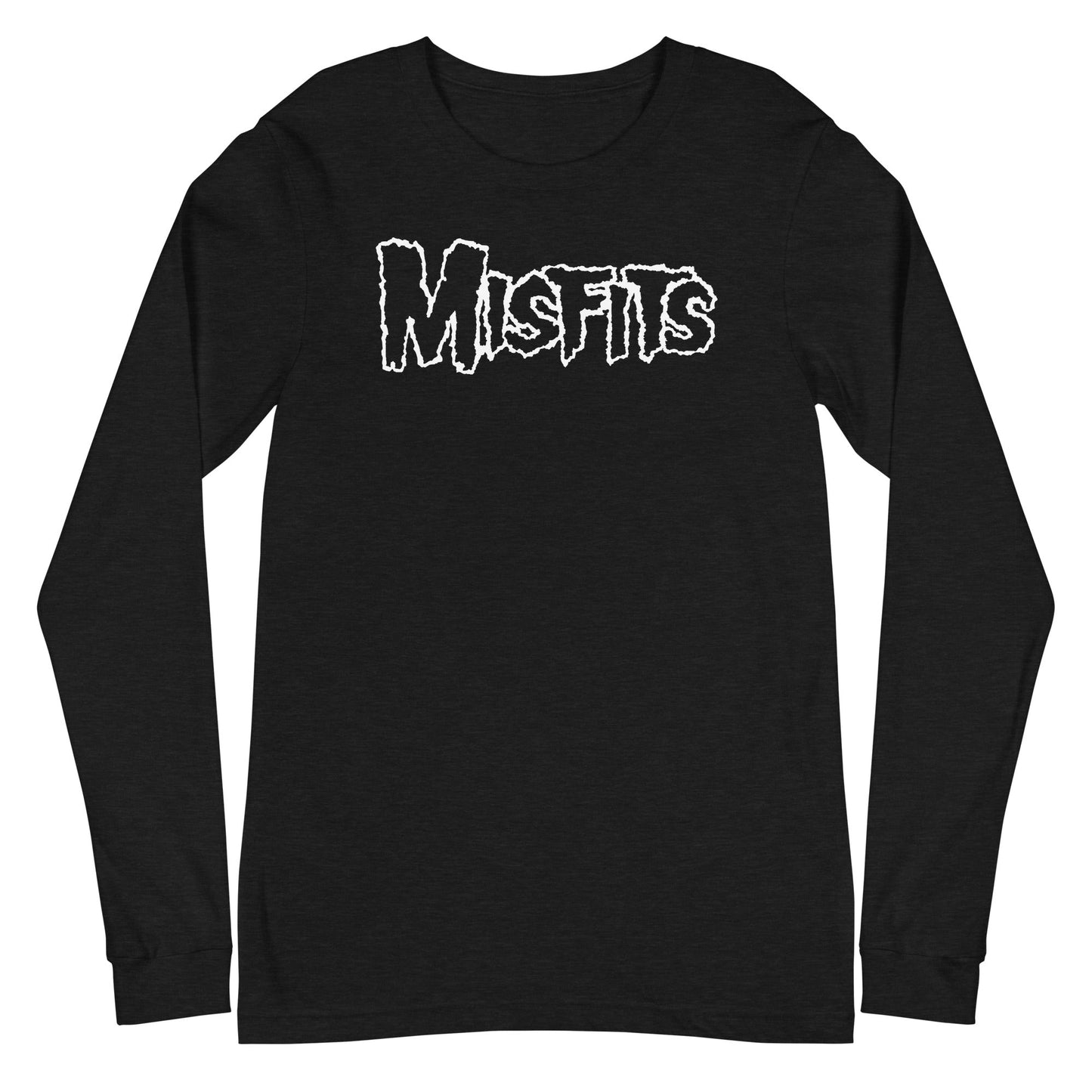 Misfits Misfits - White Drip Logo Long Sleeve T-Shirt