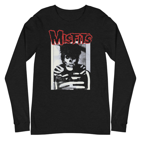 Misfits Misfits - Skull Hair Long Sleeve T-Shirt
