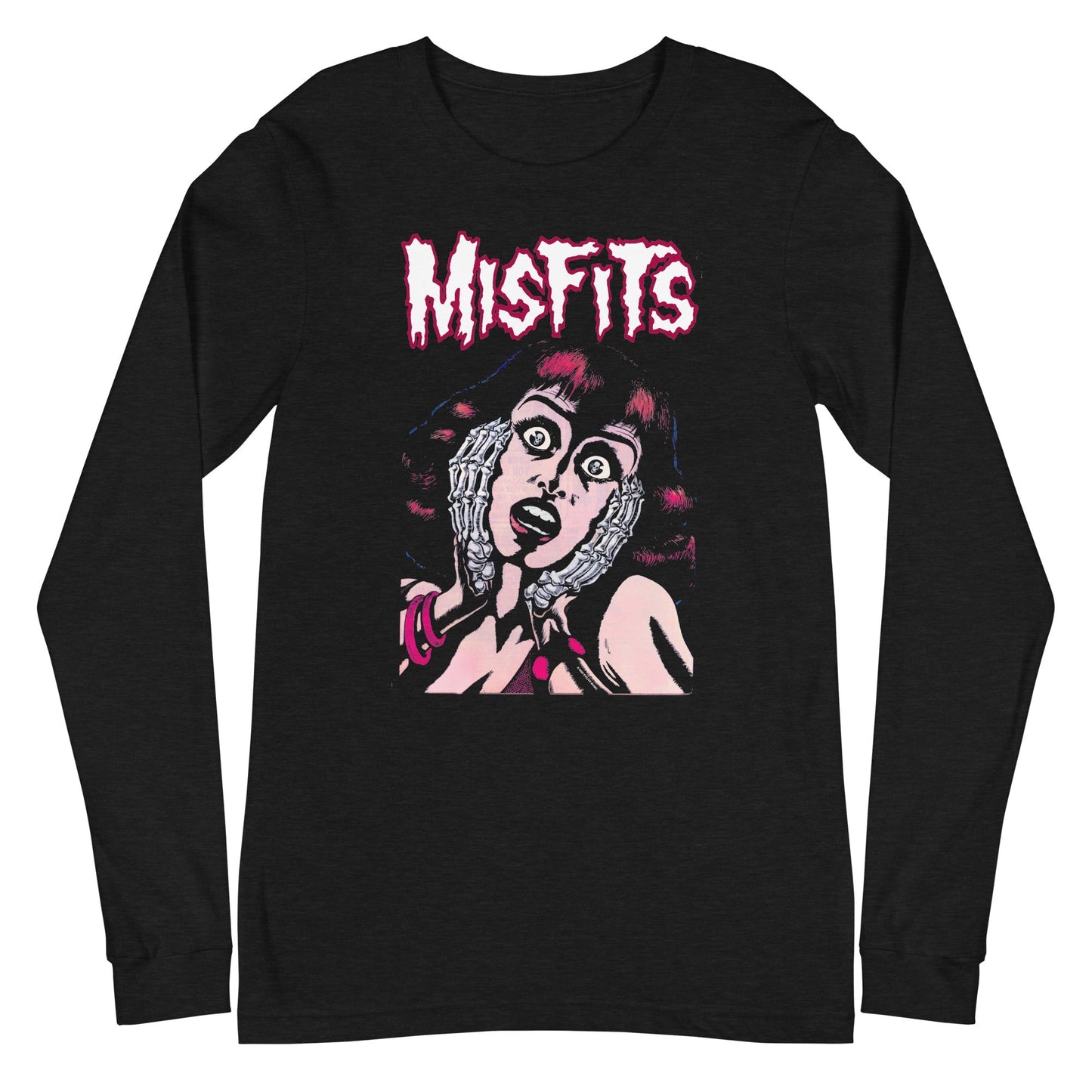 Misfits - Screaming Long Sleeve T-Shirt MIS1031LST | Rockabilia Merch Store