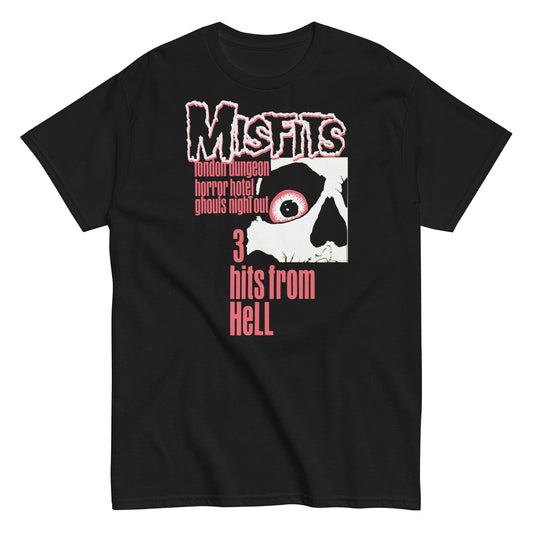 Misfits Misfits - 3 Hits From Hell T-Shirt