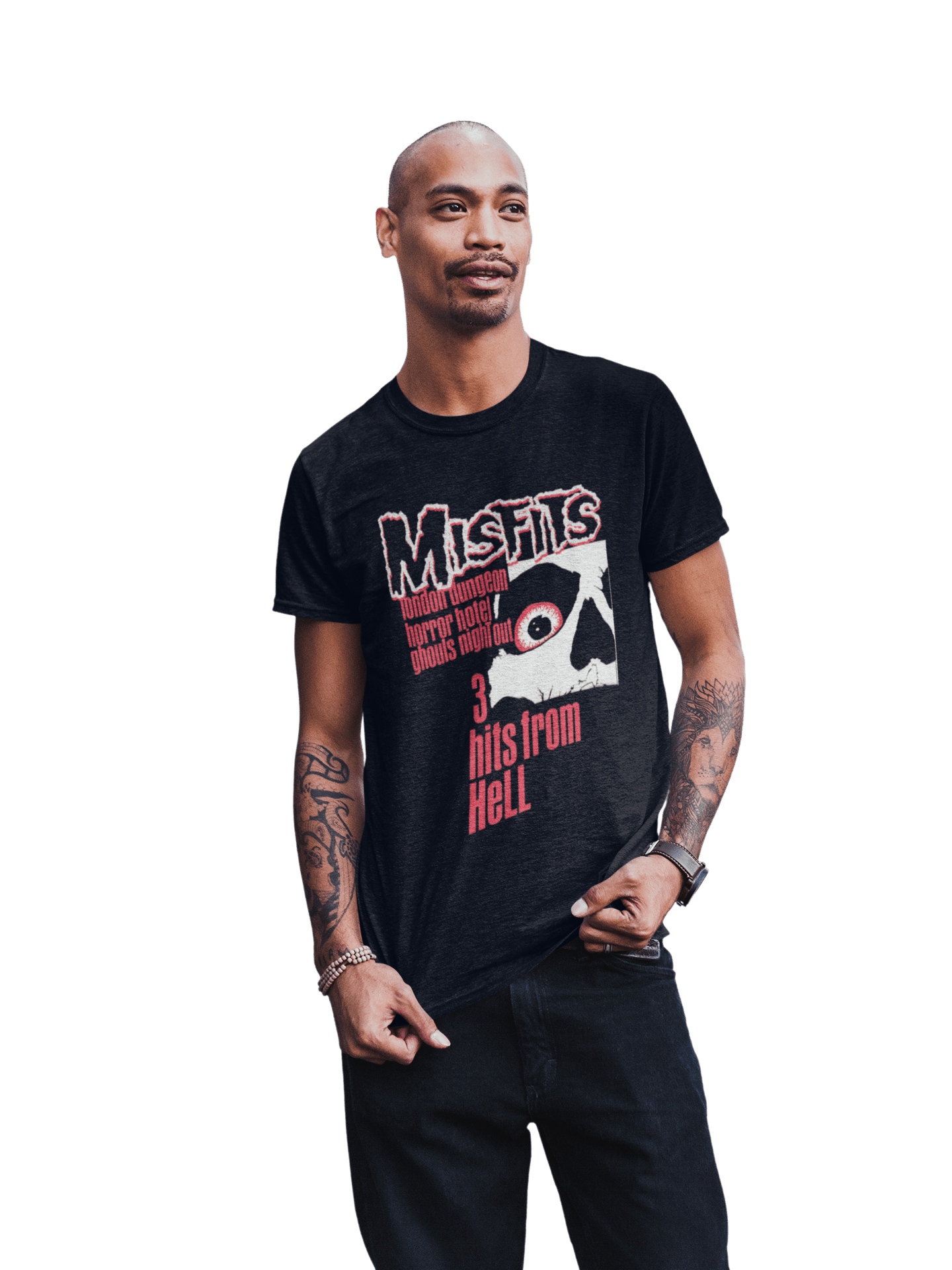 Misfits Misfits - 3 Hits From Hell T-Shirt