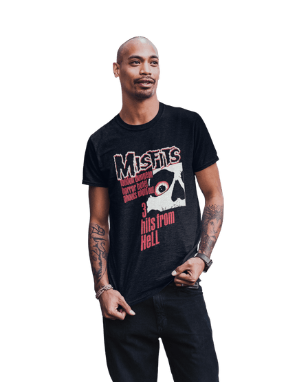 Misfits Misfits - 3 Hits From Hell T-Shirt