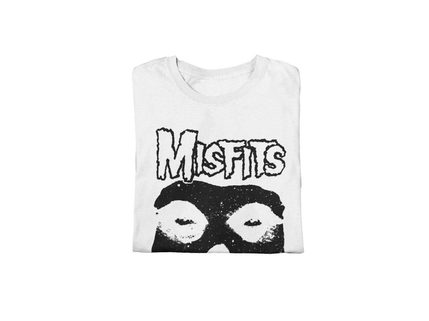 Misfits Misfits - Black Skull Jumbo Print T-Shirt
