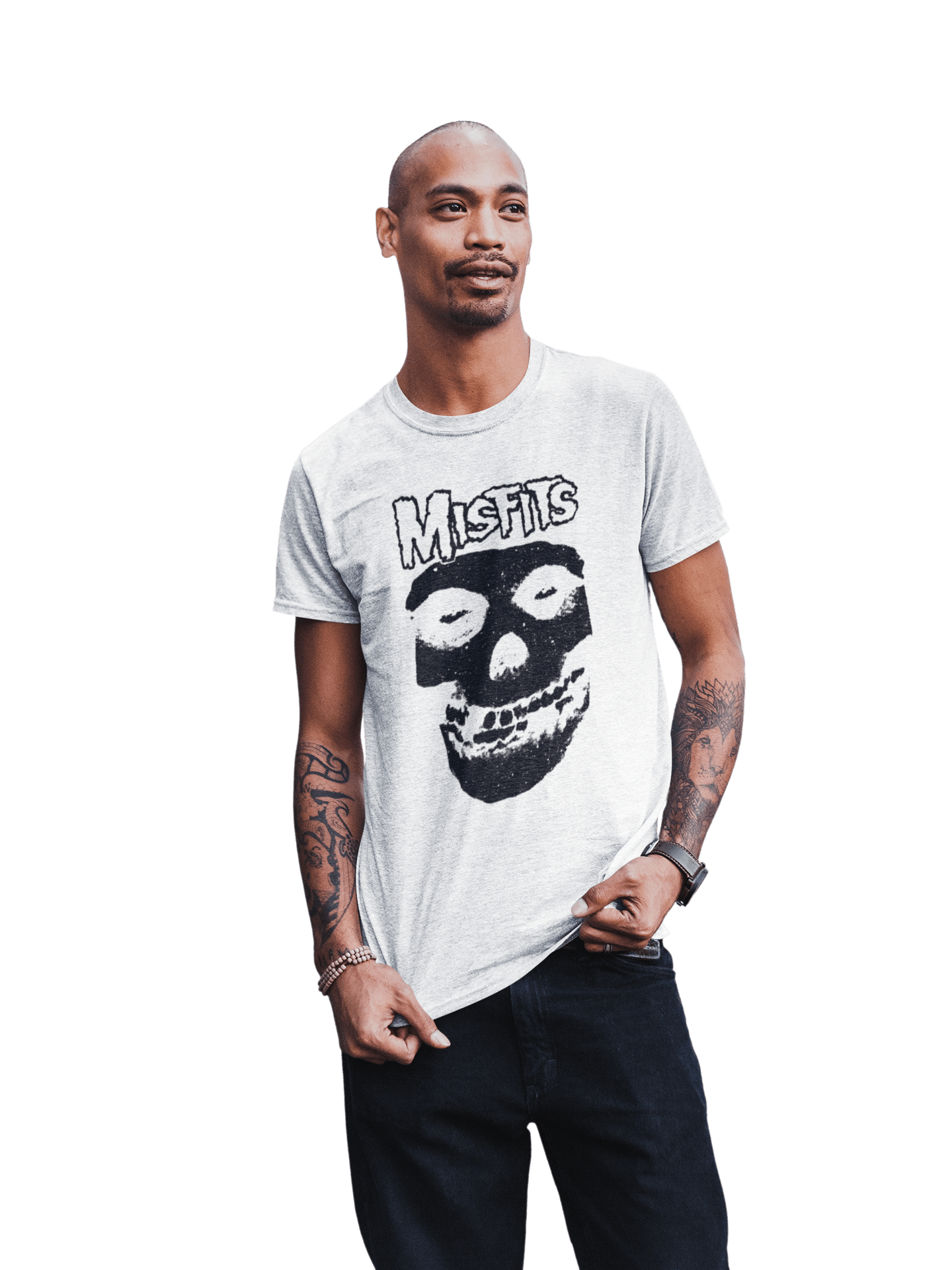 Misfits Misfits - Black Skull T-Shirt