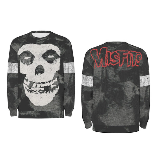 Misfits Misfits - Full Skeletal Drop Shoulder Sweatshirt