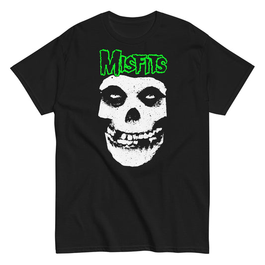 Misfits Misfits - Green Skull T-Shirt