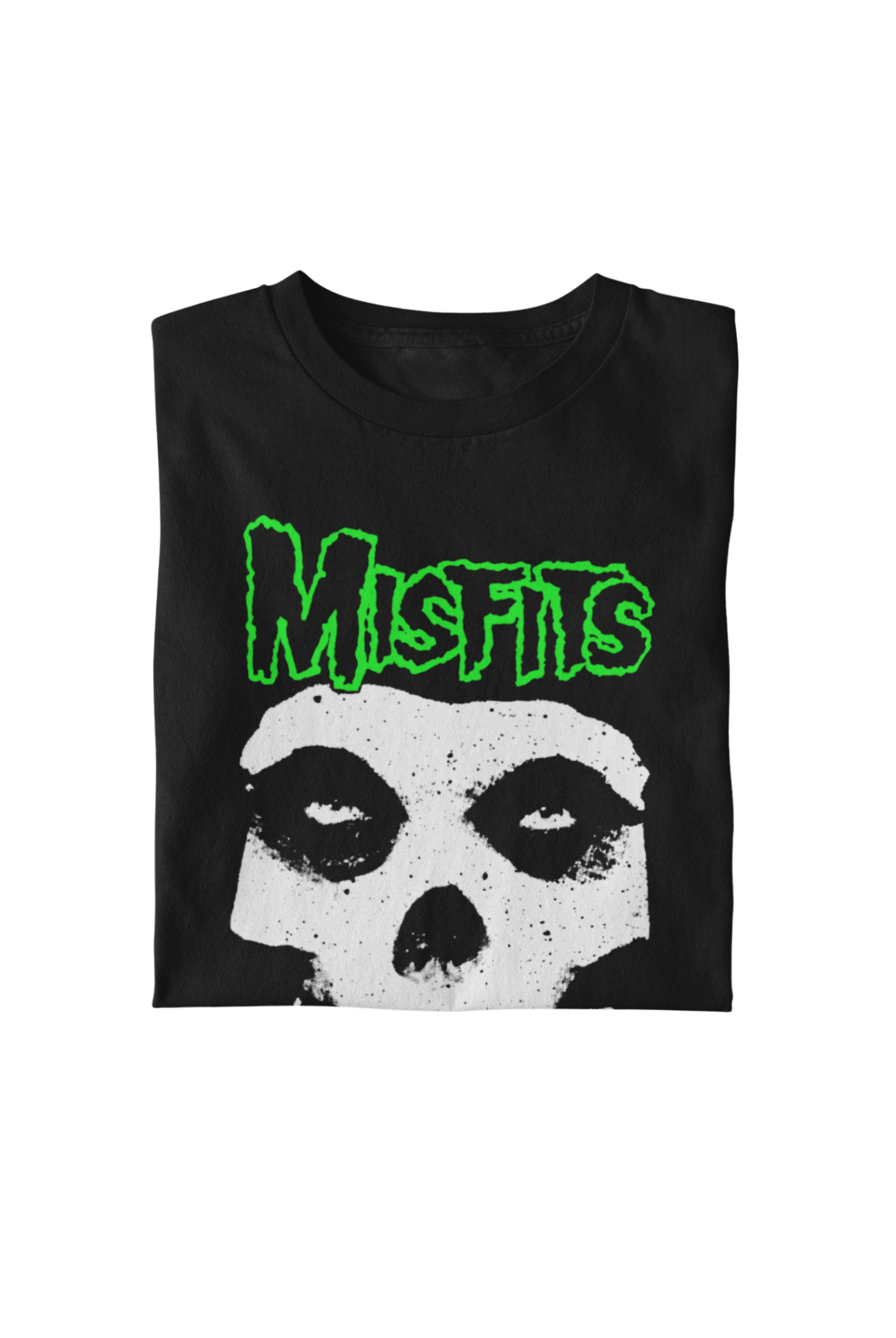 Misfits Misfits - Green Skull T-Shirt