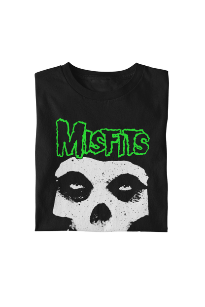 Misfits Misfits - Green Skull T-Shirt