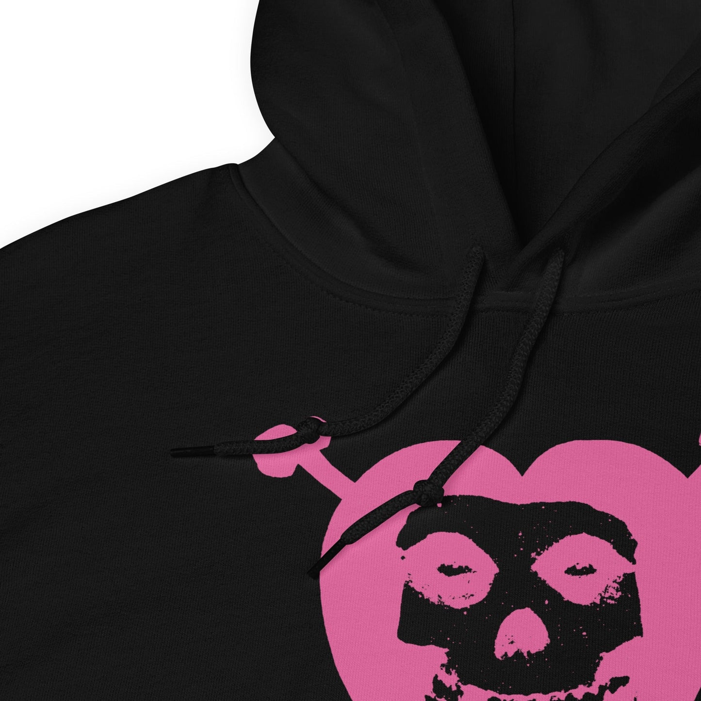 HYPER iCONiC. Misfits - Heart Skull Hoodie