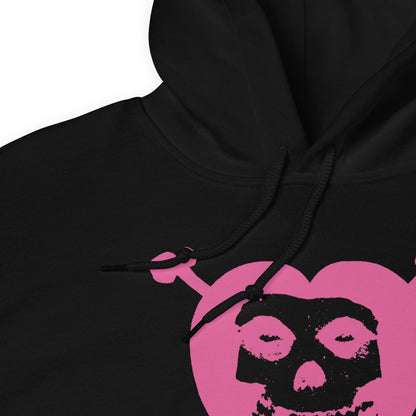 HYPER iCONiC. Misfits - Heart Skull Hoodie