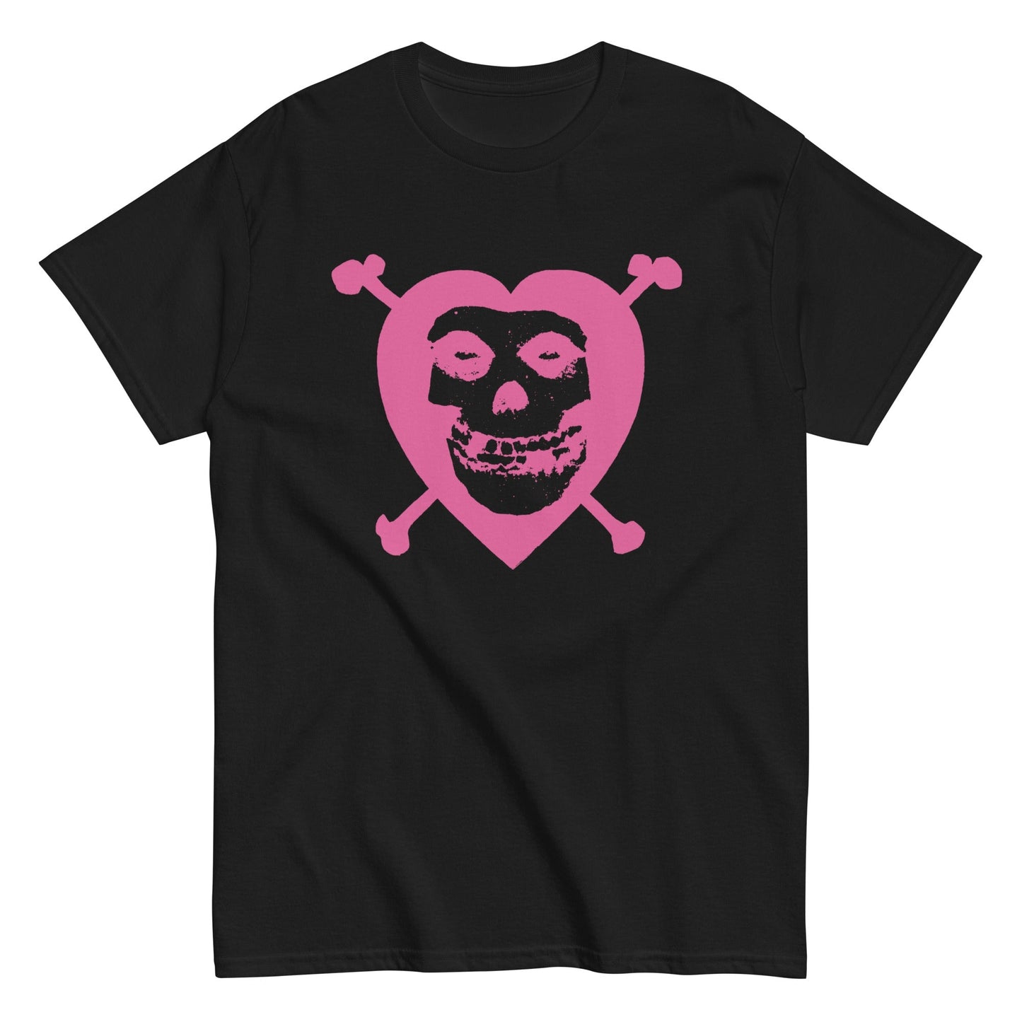 Misfits Misfits - Heart Skull Logo T-Shirt