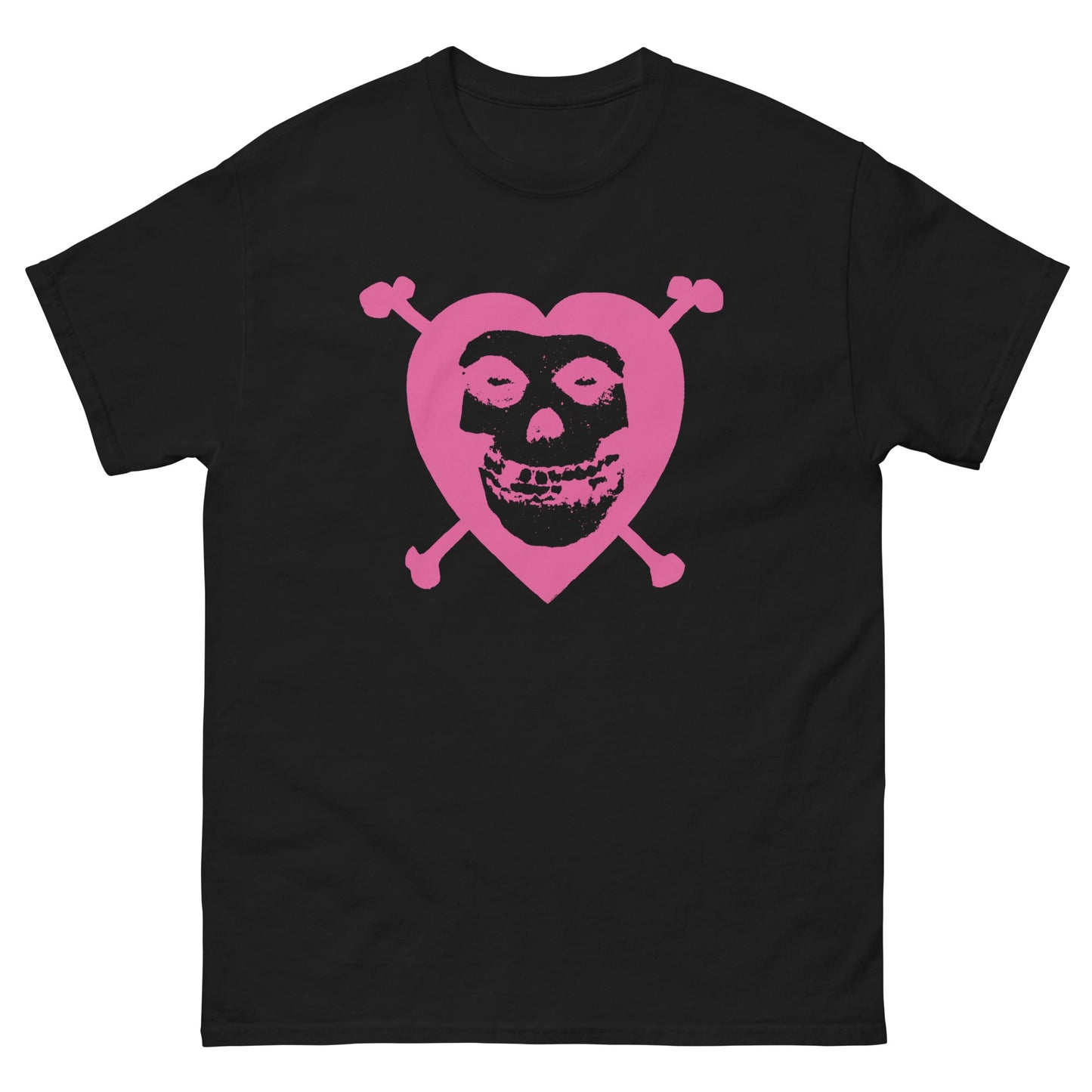 Misfits Misfits - Heart Skull Logo T-Shirt