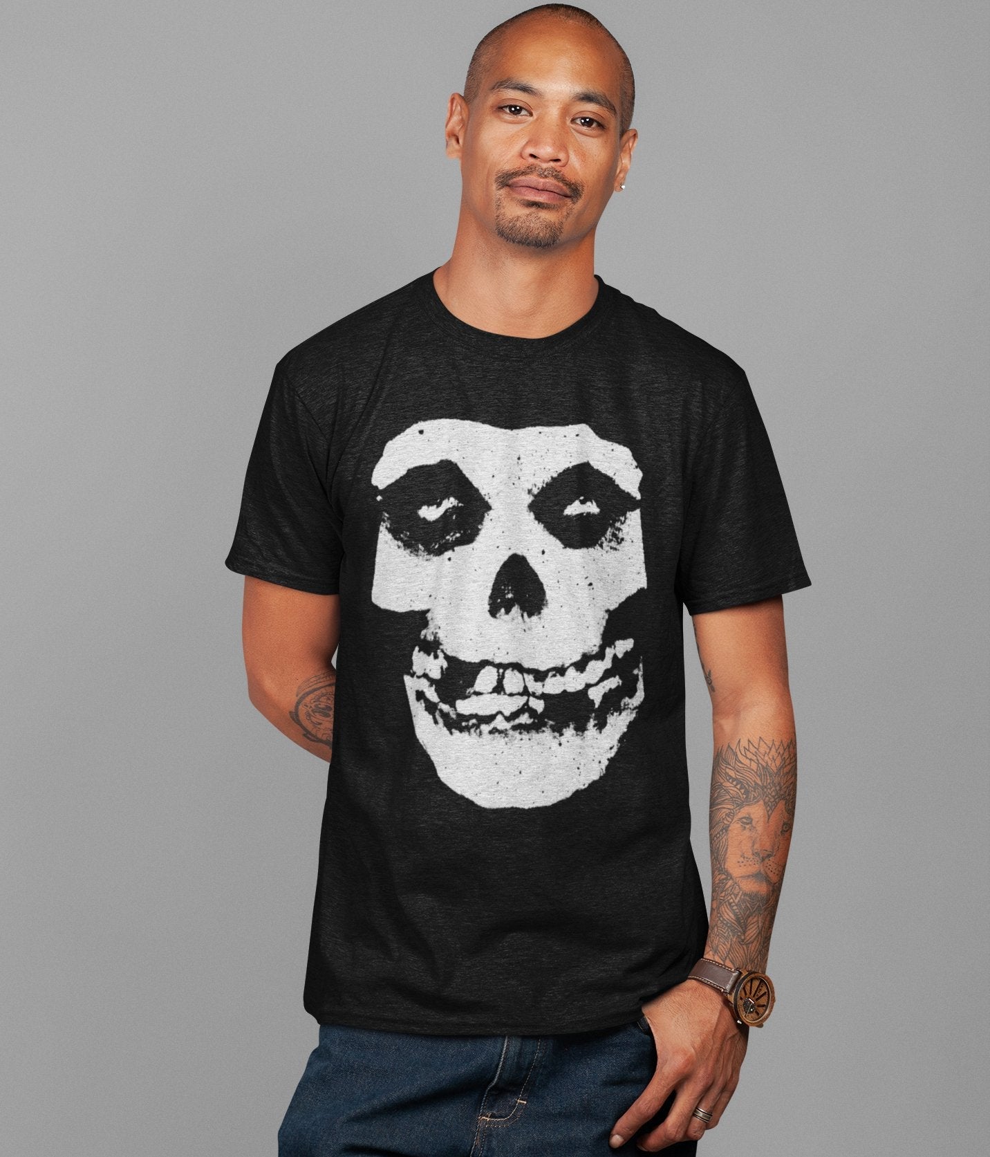 Misfits Misfits - Vintage 2001 Crimson Ghost - Jumbo Print T-Shirt