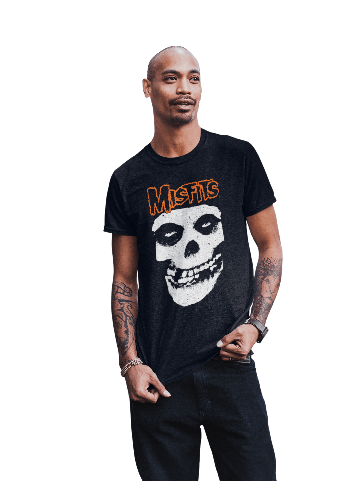 Misfits Misfits - Orange Skull T-Shirt