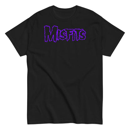 Misfits Misfits - Purple Drip Logo T-Shirt