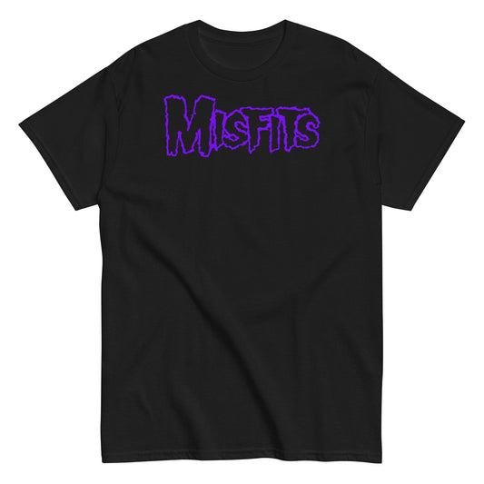 Misfits Misfits - Purple Drip Logo T-Shirt