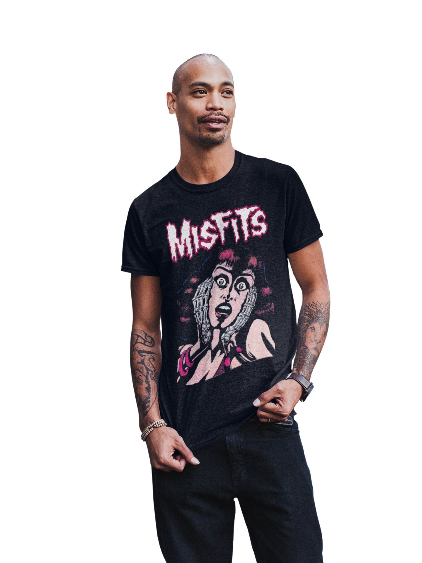 Misfits Misfits - Screaming Jumbo Print T-Shirt