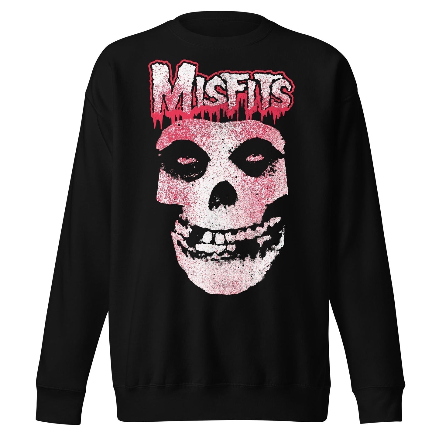 Misfits Misfits - Tagged Skull Jumbo Print Sweatshirt