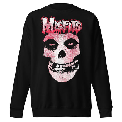 Misfits Misfits - Tagged Skull Jumbo Print Sweatshirt