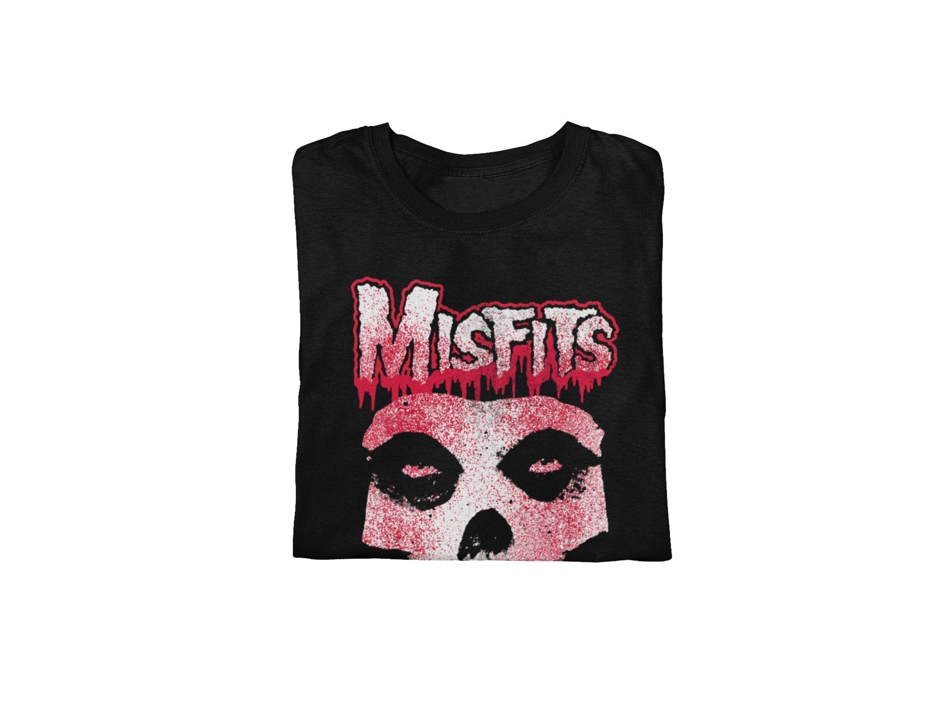 Misfits Misfits - Tagged Skull Jumbo Print T-Shirt