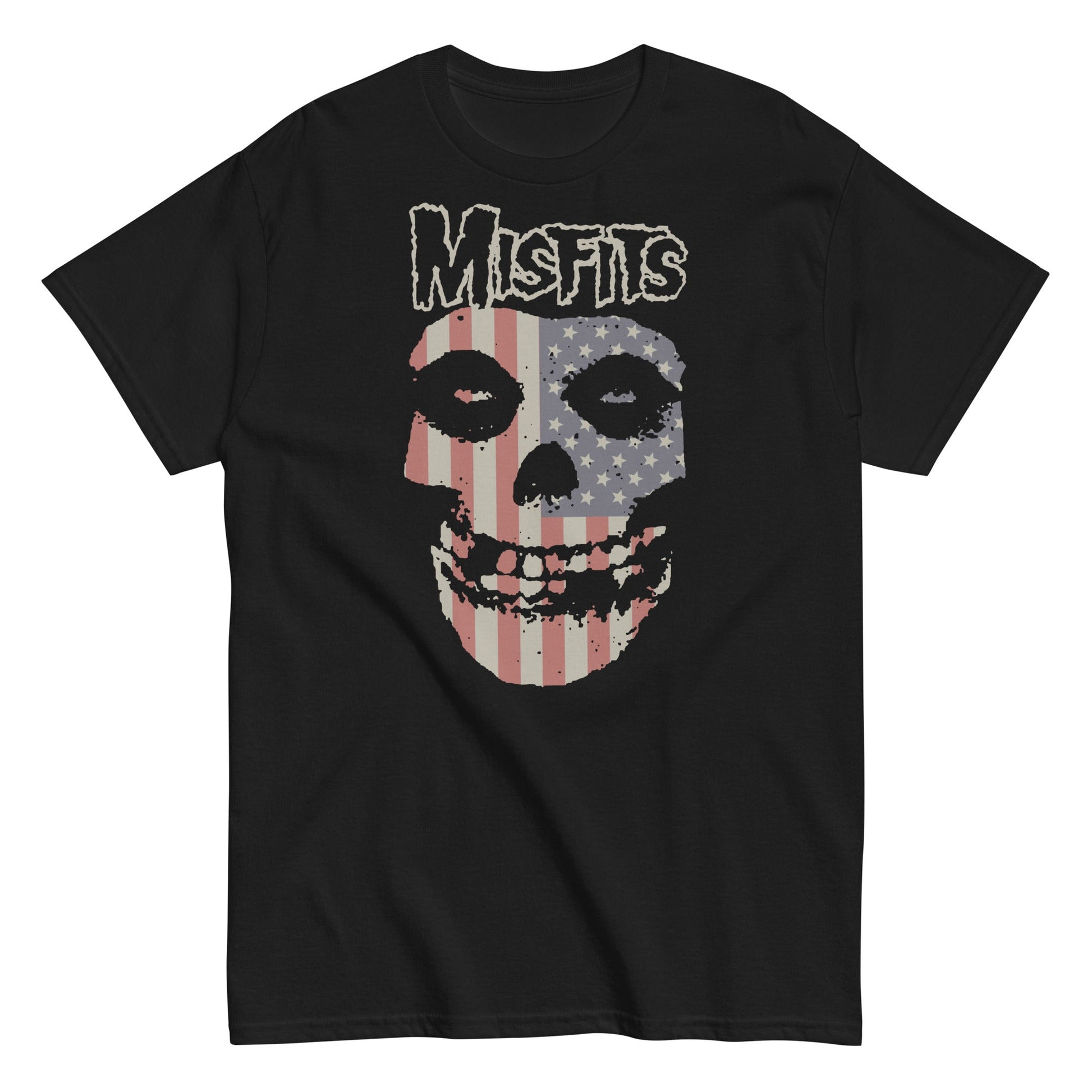 Misfits Misfits - USA Skull T-Shirt