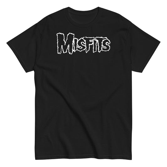 Misfits Misfits - White Drip Logo T-Shirt