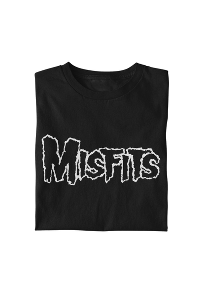 Misfits Misfits - White Drip Logo T-Shirt