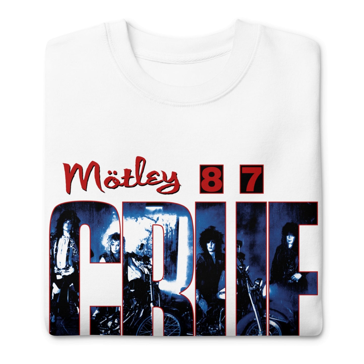 Motley Crue Motley Crue - 1987 Tour Vintage Jumbo Print Sweatshirt